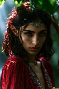 Female Elves – AI Fantasy Art Collection