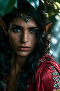 Female Elves – AI Fantasy Art Collection