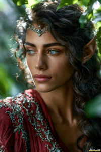 Female Elves – AI Fantasy Art Collection
