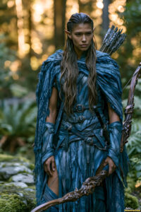 Female Elves – AI Fantasy Art Collection