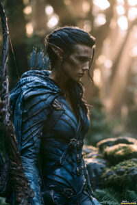 Female Elves – AI Fantasy Art Collection