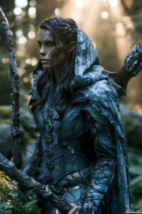 Female Elves – AI Fantasy Art Collection