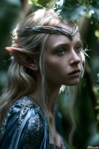 Female Elves – AI Fantasy Art Collection