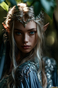 Female Elves – AI Fantasy Art Collection