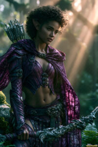 Female Elves – AI Fantasy Art Collection