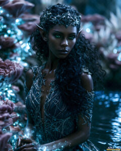 Female Elves – AI Fantasy Art Collection