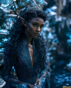 Female Elves – AI Fantasy Art Collection