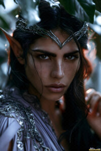 Female Elves – AI Fantasy Art Collection