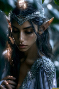 Female Elves – AI Fantasy Art Collection