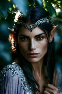 Female Elves – AI Fantasy Art Collection