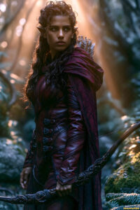Female Elves – AI Fantasy Art Collection