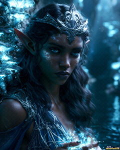 Female Elves – AI Fantasy Art Collection