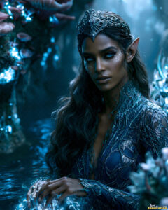 Female Elves – AI Fantasy Art Collection