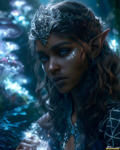 Female Elves – AI Fantasy Art Collection