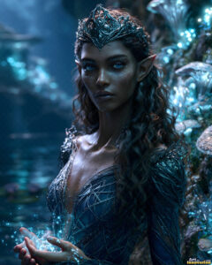 Female Elves – AI Fantasy Art Collection