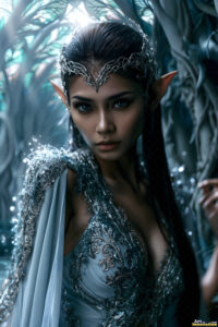 Female Elves – AI Fantasy Art Collection