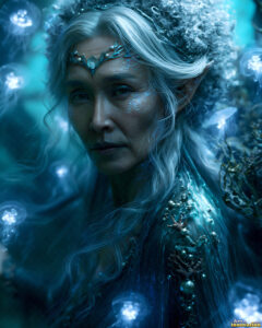 Female Elves – AI Fantasy Art Collection
