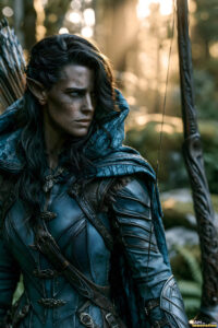 Female Elves – AI Fantasy Art Collection