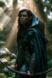 Female Elves – AI Fantasy Art Collection