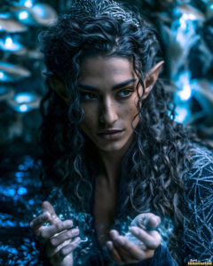 Female Elves – AI Fantasy Art Collection