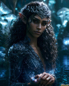 Female Elves – AI Fantasy Art Collection