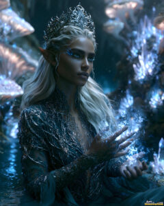 Female Elves – AI Fantasy Art Collection
