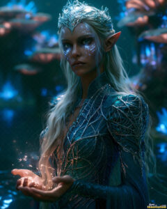 Female Elves – AI Fantasy Art Collection