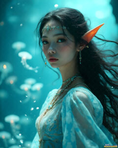 Female Elves – AI Fantasy Art Collection