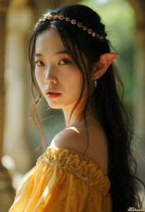 Female Elves – AI Fantasy Art Collection