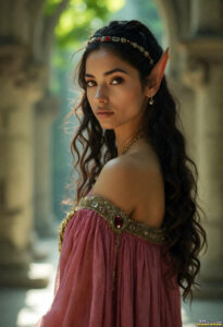 Female Elves – AI Fantasy Art Collection