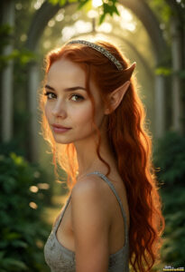 Female Elves – AI Fantasy Art Collection