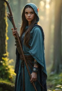 Female Elves – AI Fantasy Art Collection
