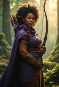 Female Elves – AI Fantasy Art Collection