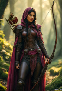 Female Elves – AI Fantasy Art Collection