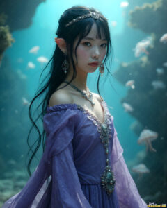 Female Elves – AI Fantasy Art Collection