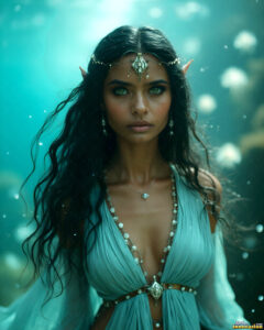 Female Elves – AI Fantasy Art Collection