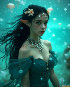 Female Elves – AI Fantasy Art Collection