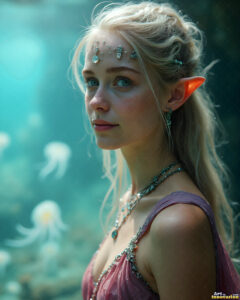 Female Elves – AI Fantasy Art Collection