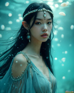 Female Elves – AI Fantasy Art Collection