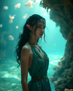 Female Elves – AI Fantasy Art Collection
