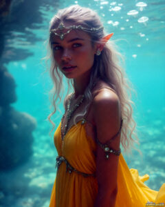 Female Elves – AI Fantasy Art Collection