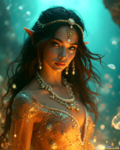 Female Elves – AI Fantasy Art Collection