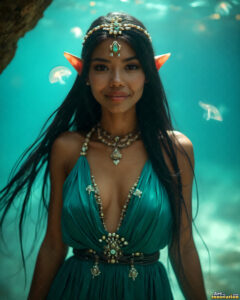 Female Elves – AI Fantasy Art Collection