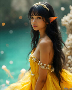 Female Elves – AI Fantasy Art Collection