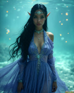 Female Elves – AI Fantasy Art Collection