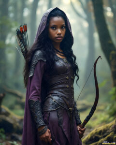 Female Elves – AI Fantasy Art Collection
