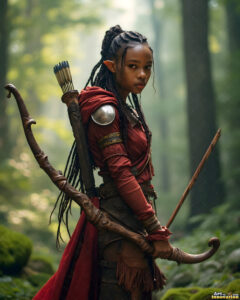 Female Elves – AI Fantasy Art Collection