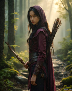 Female Elves – AI Fantasy Art Collection