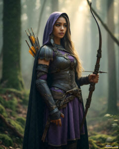 Female Elves – AI Fantasy Art Collection