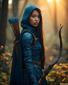 Female Elves – AI Fantasy Art Collection